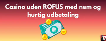 Bedste Online Casino Uden ROFUS - Spil Trygt og Sikkert 1559413034